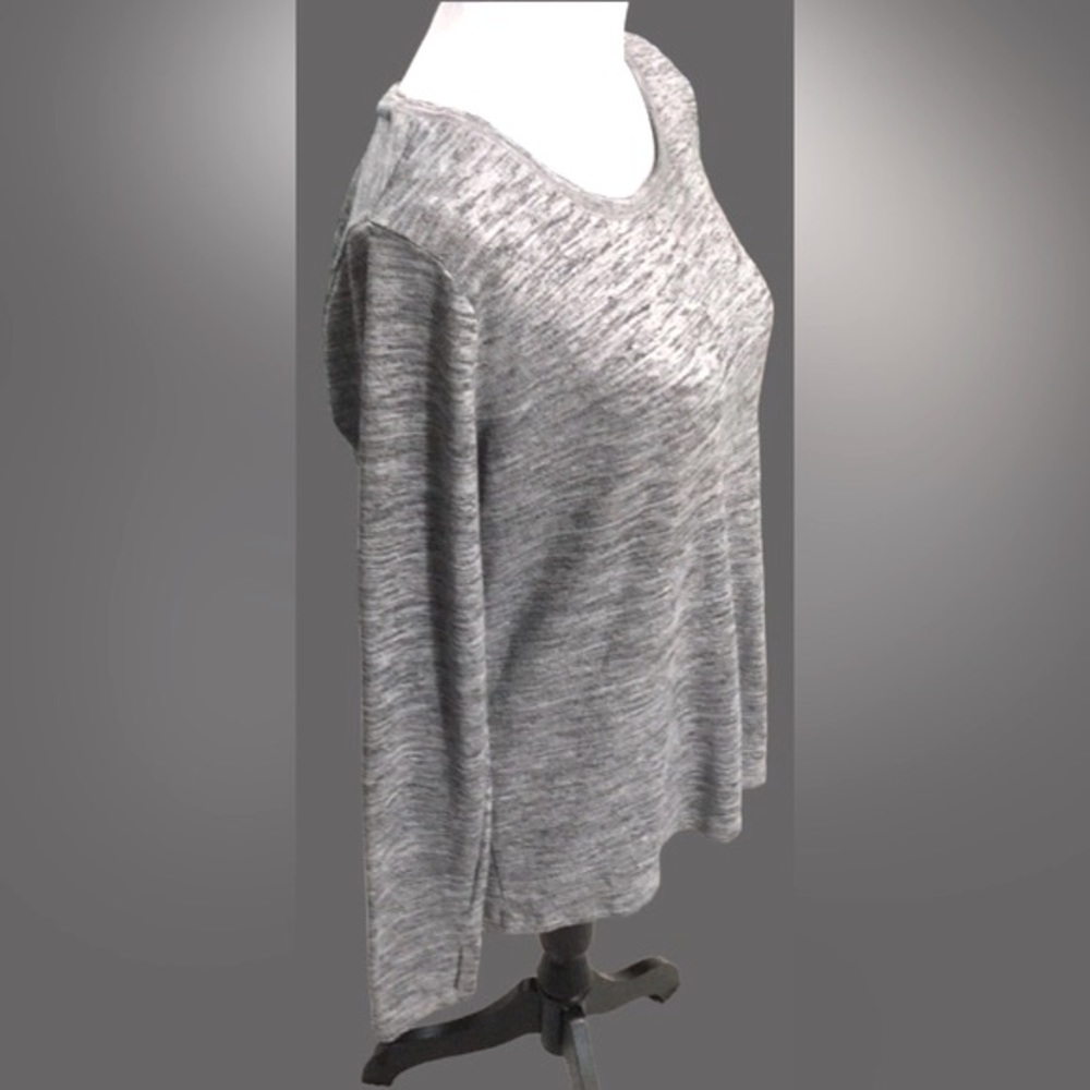 90 DEGREE Yoga Top Grey Size Large